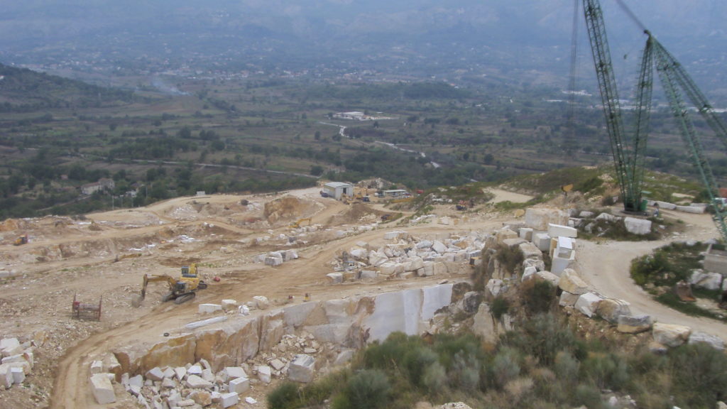 beige perlato sicilia marble quarry located in sicily italy